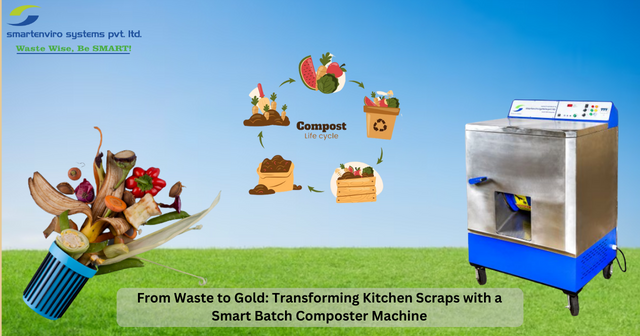 Transforming Kitchen Scraps with a Smart Batch Composter Machine