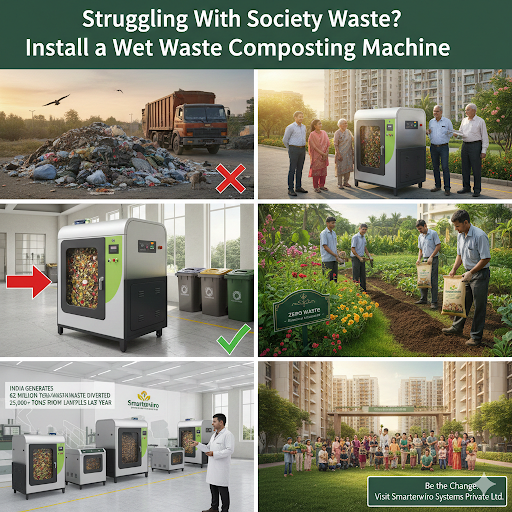 waste composting machine