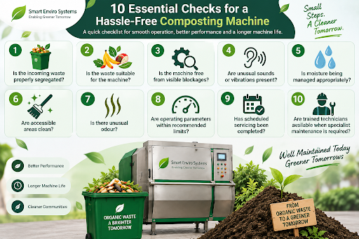 Composting Machine Maintenance: How to Keep Your Organic Waste System Running Efficiently